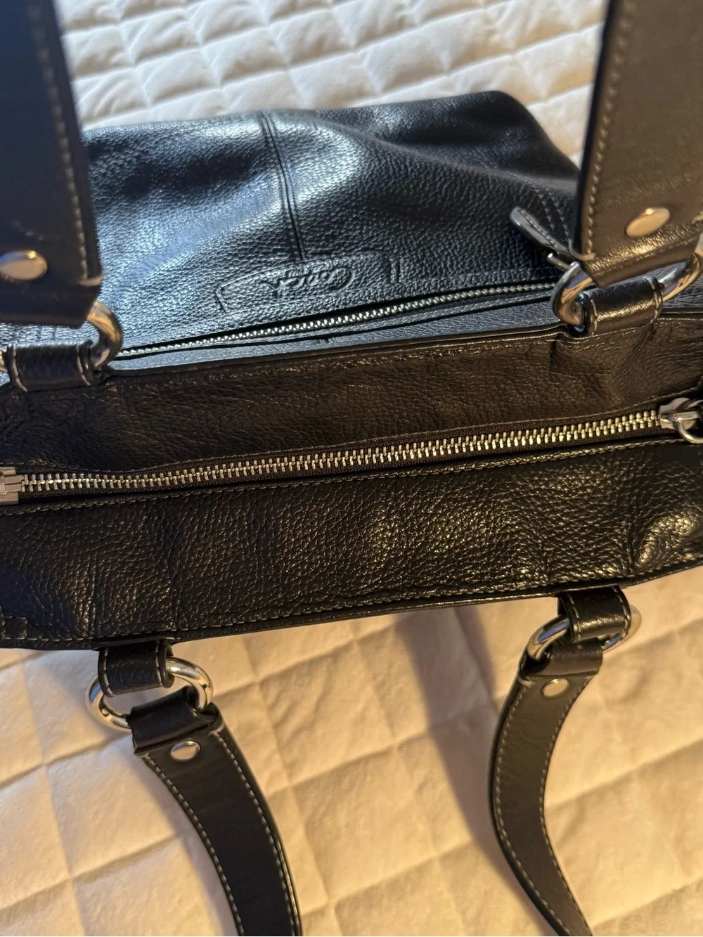 Coach authentic pleated